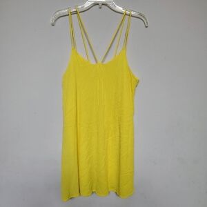 Gianni Bini Vibrant Yellow Mini Dress Size Medium.